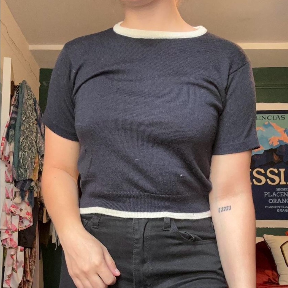 Vintage Henri Bendal Wool Sweater Top